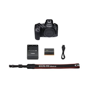 appareil photo hybride canon eos r6 mark ii nu noir appareil photo hybride canon eos r6 mark ii nu noir