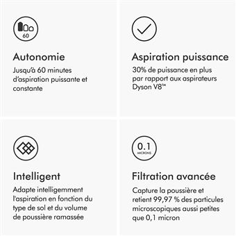 aspirateur balai dyson v12 origin 545 w gris aspirateur balai dyson v12 origin 545 w gris