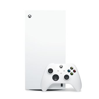 console microsoft xbox series x 1to digital edition robot blanc