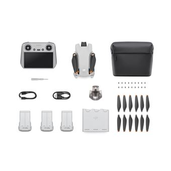 drone dji mini 3 fly more combo avec radiocommande smart controller gris drone dji mini 3 fly more combo avec radiocommande smart controller gris