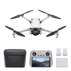 drone dji mini 3 fly more combo avec radiocommande smart controller gris