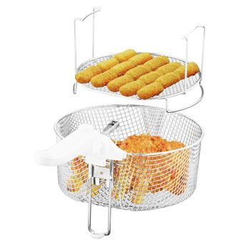 friteuse moulinex mega am481010 2100 w blanc et marron friteuse moulinex mega am481010 2100 w blanc et marron