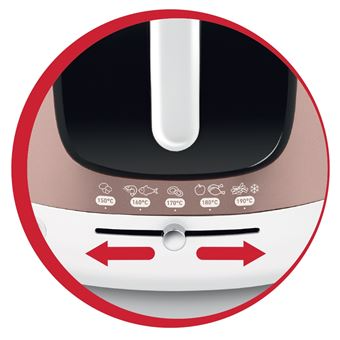 friteuse moulinex mega am481010 2100 w blanc et marron friteuse moulinex mega am481010 2100 w blanc et marron