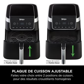 friteuse ninja max af180eu 2000 w noir friteuse ninja max af180eu 2000 w noir