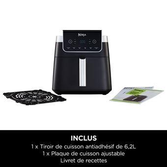 friteuse ninja max af180eu 2000 w noir friteuse ninja max af180eu 2000 w noir