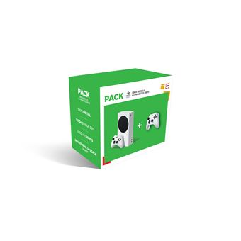pack fnac xbox series s + manette robot white