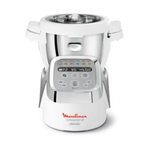 moulinex companion xl hf806e10 robot cuiseur 4.5 litres 1.6 kwatt argent