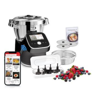 robot cuiseur moulinex i companion touch pro xl hf93d810 1550 w noir