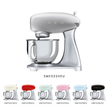 robot pâtissier smeg smf02sveu 800 w argent robot pâtissier smeg smf02sveu 800 w argent